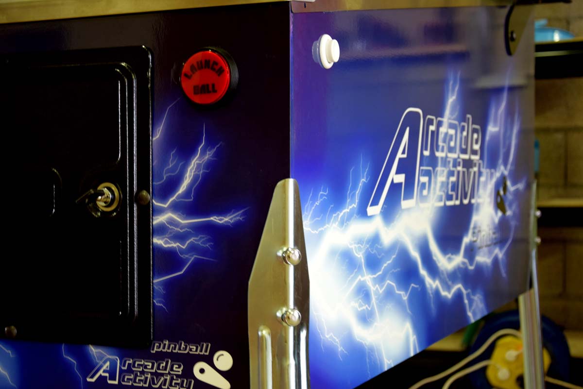 Flippers numériques - Pincab Arcade Activity